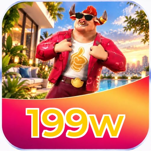 Interface da plataforma 199w mostrando slots populares e bônus de boas-vindas